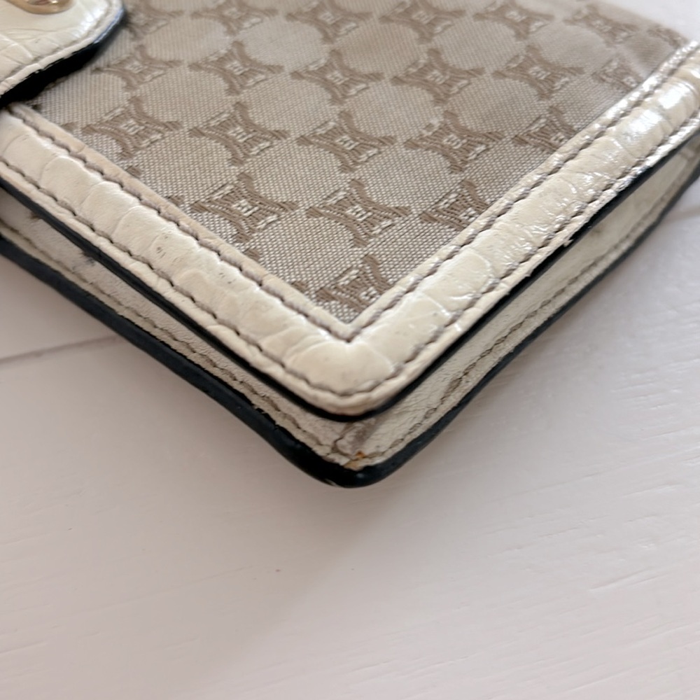 Celine Long Beige & Cream Wallet - Picture 15 of 16